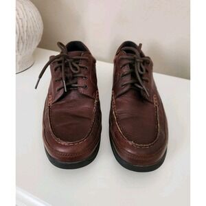 Rockport adiPRENE by adidas K54422 Men Brown Leather Lace Up Shoes Size 13‎